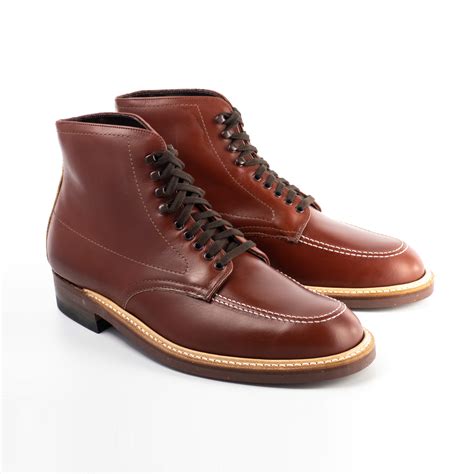 replica aldeen 405 boot|alden shoes mocc toe boots.